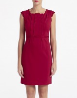 Vestido corto color rojo